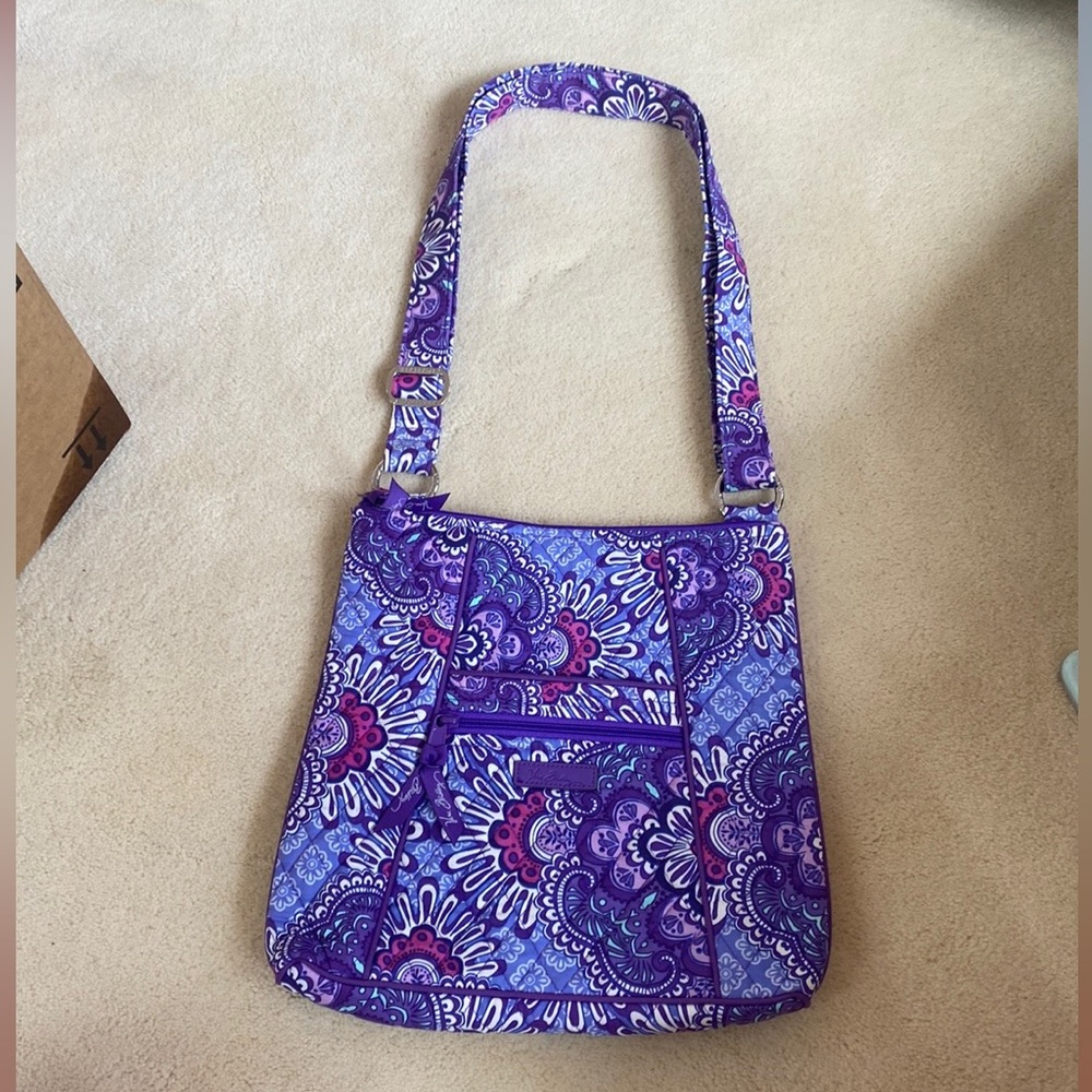 Vera Bradley Hipster Lilac Tapestry